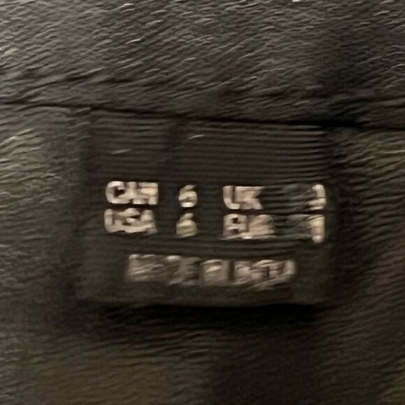 LAMARQUE Melika Black Lamb Leather Open Front Moto Jacket Sz 6 - Picture 8 of 8